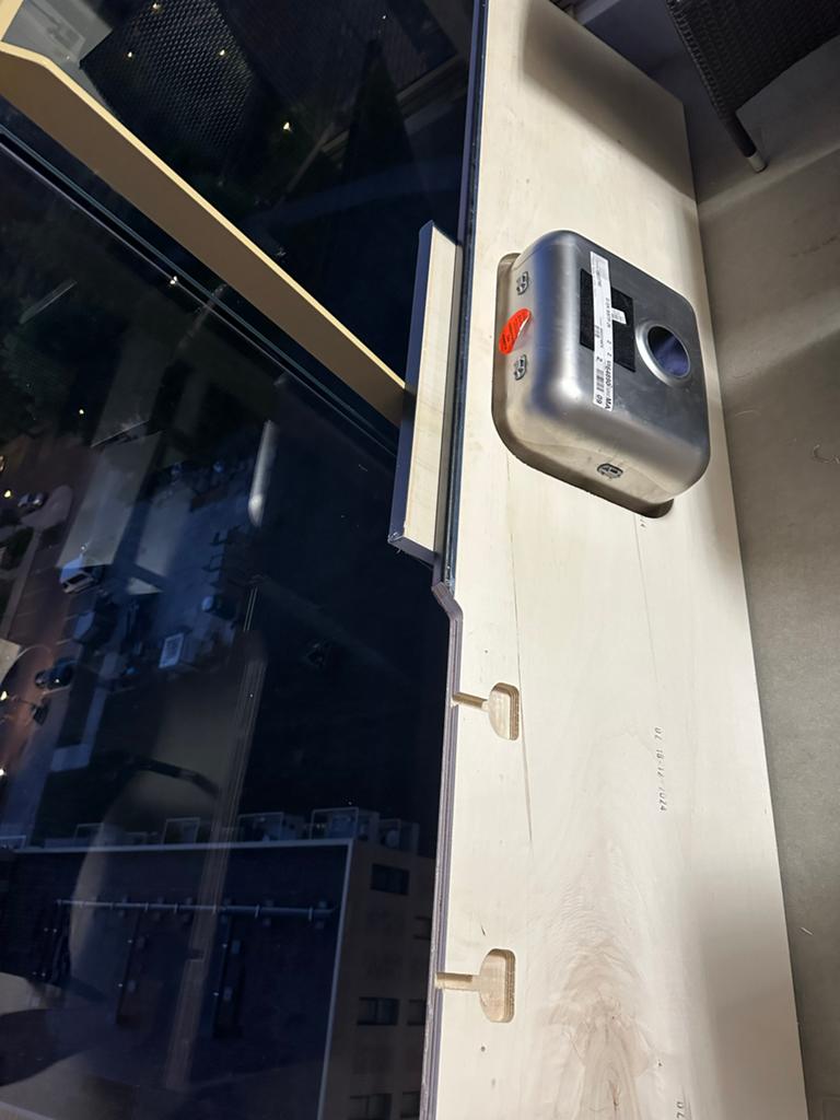 Compacte keukenunit met spoelbak en kookplaat, Ophalen of Verzenden, Gebruikt