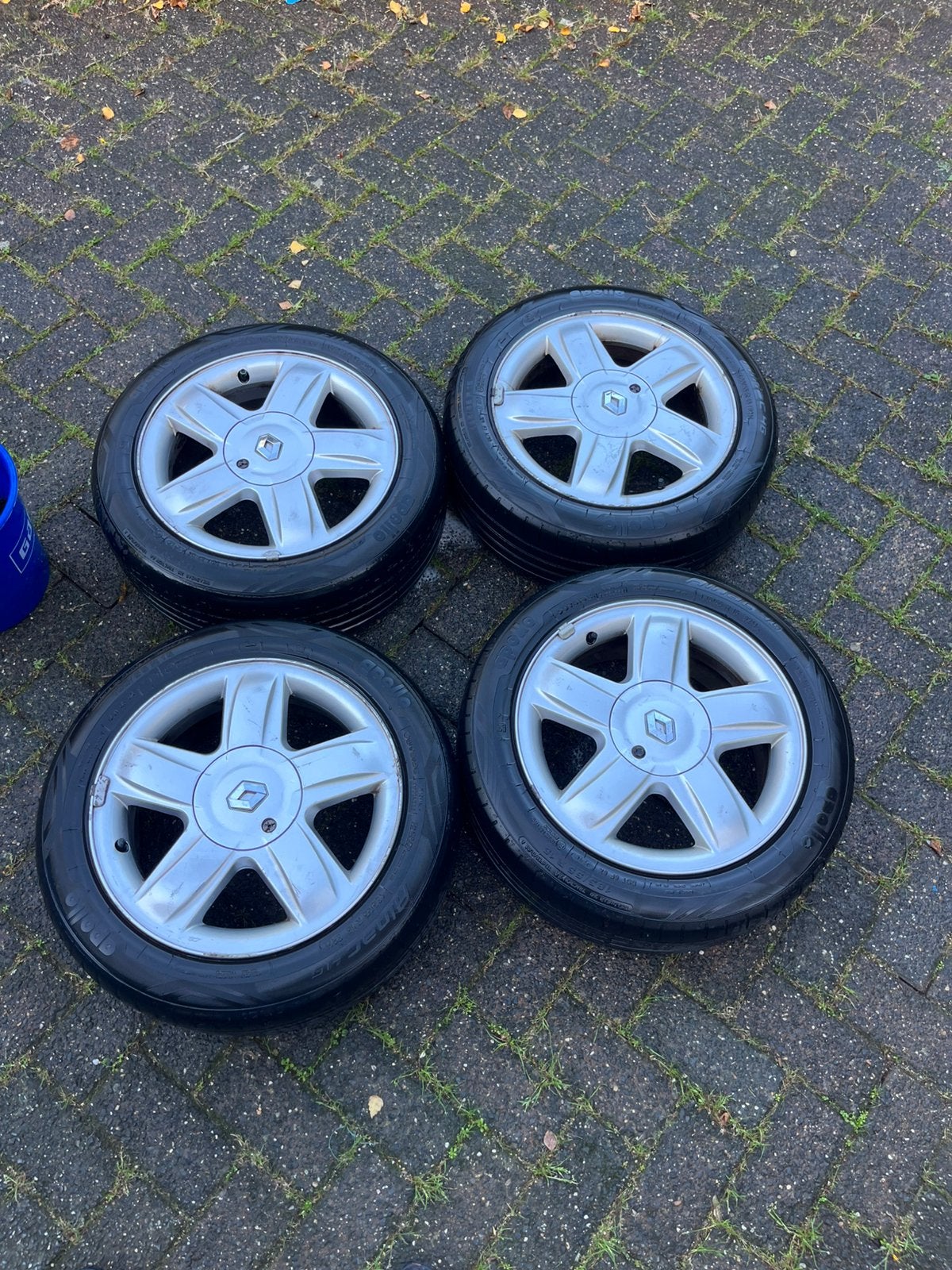 Renault twingo/clio velgen 4x100 15 inch, Ophalen, Gebruikt