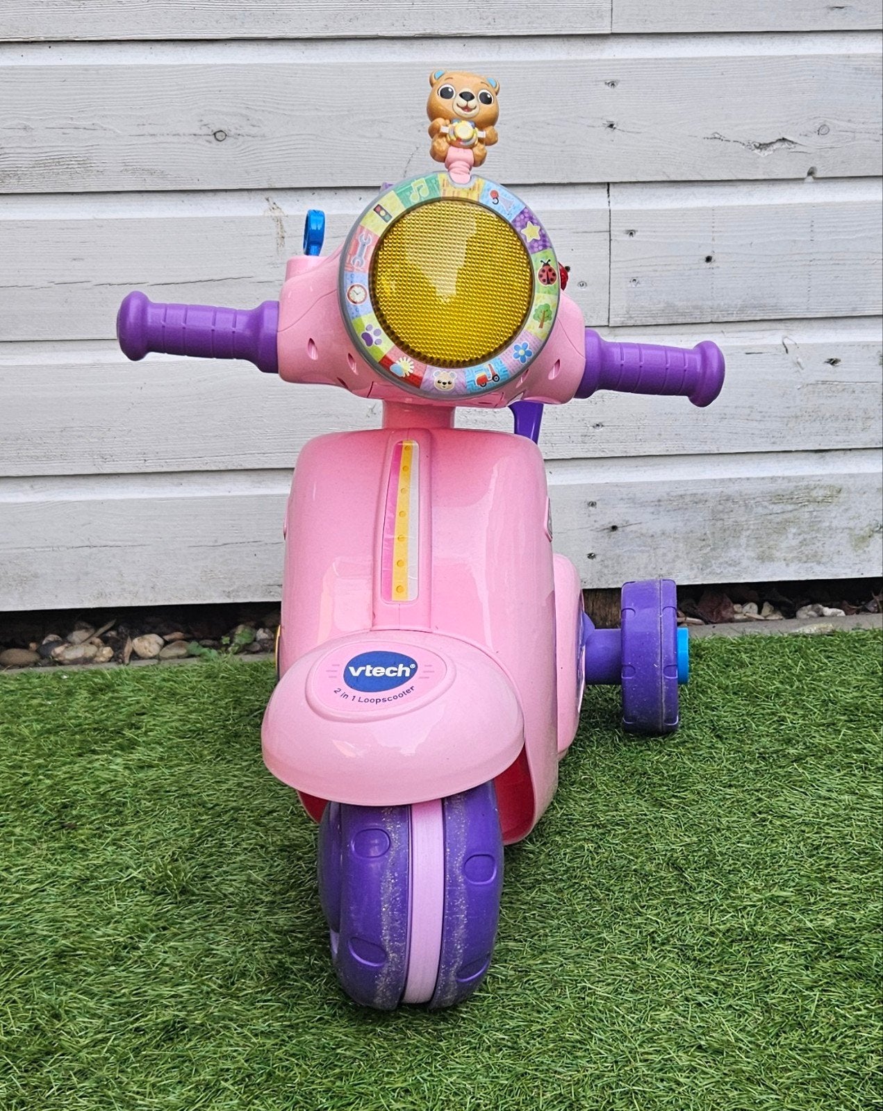 Vtech 2 in 1 loopwagen scooter roze, Kinderen en Baby's, Speelgoed | Vtech, Ophalen, Zo goed als nieuw