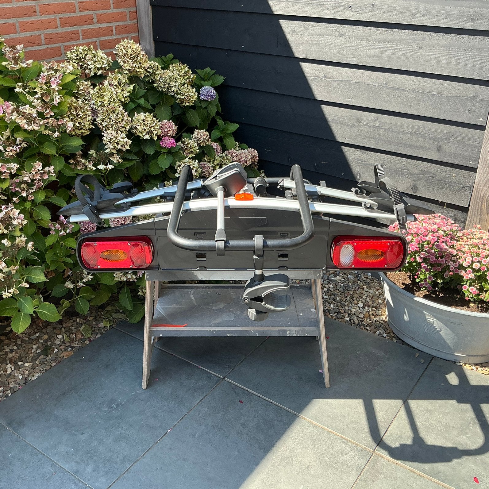 Goede fietsendrager. Merk Aguri, Ophalen, Zo goed als nieuw, Trekhaakdrager