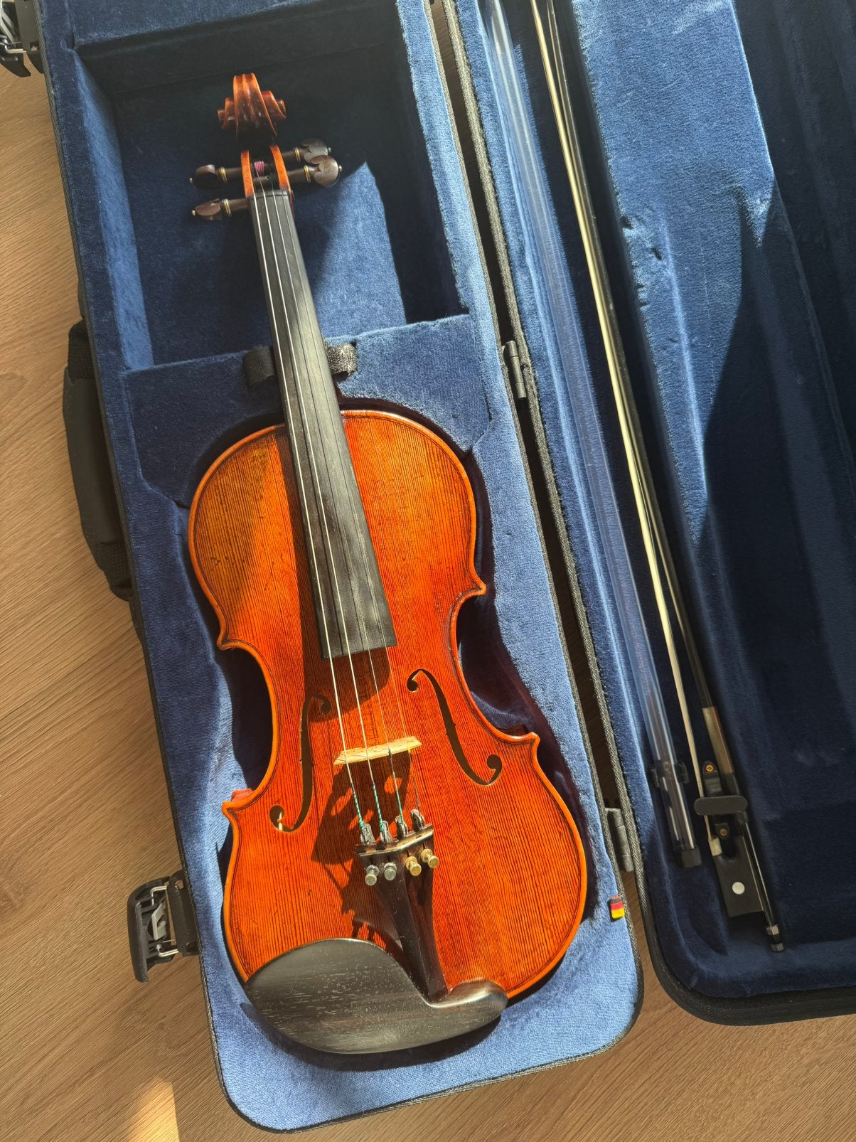 Polish handmade violin 4/4 with official appraisal documents, Muziek en Instrumenten, Strijkinstrumenten | Violen en Altviolen