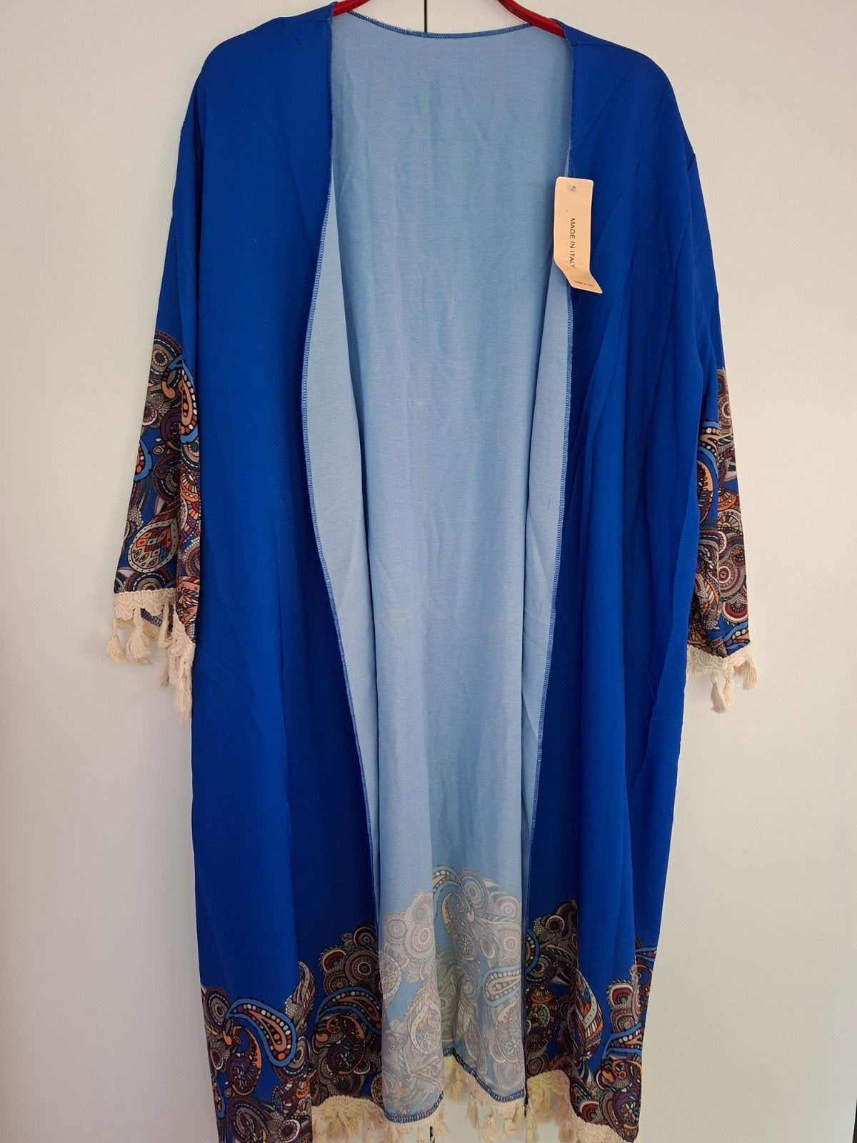 Kobalt blauw Ibiza vest 42-48, Kleding | Dames, Ophalen of Verzenden, Nieuw, Maat 46/48 (XL) of groter, Blauw