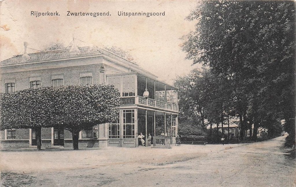 703-407-047 Rijperkerk Zwartewegsend Uitspanningsoord, Verzenden, Voor 1920, Friesland
