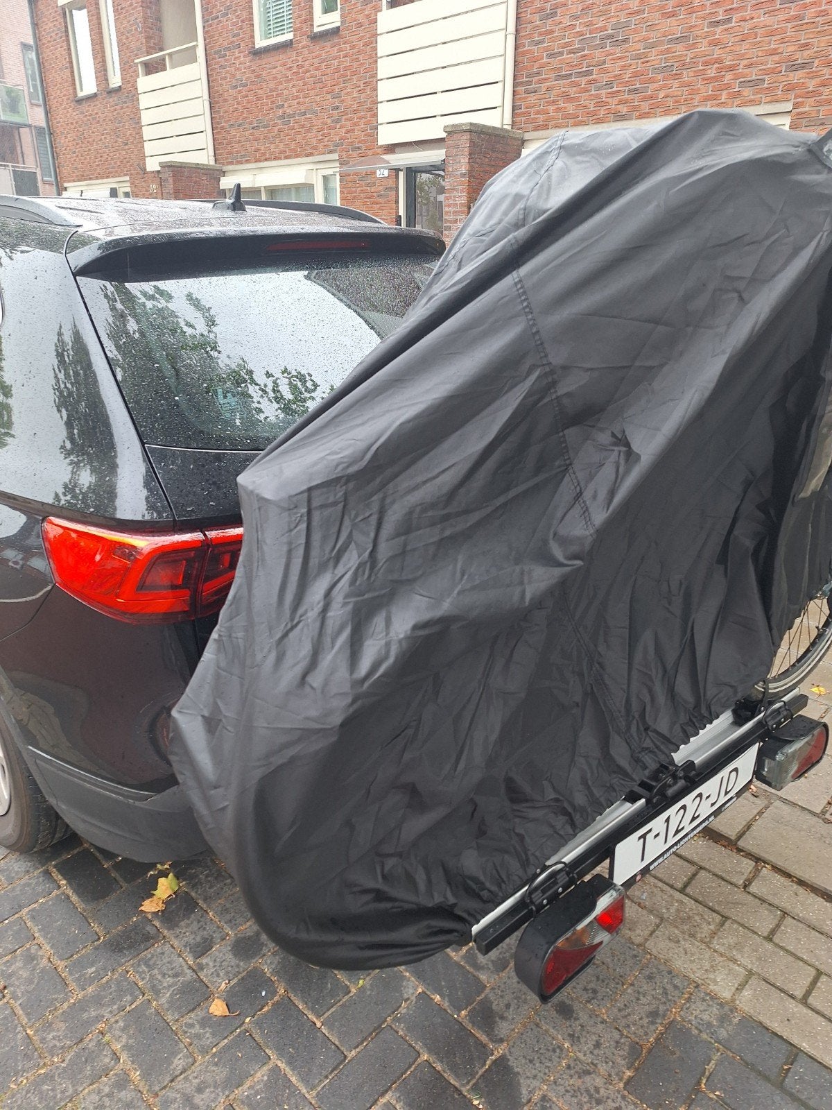 Fietsdrager regenhoes voor camper of auto, Ophalen of Verzenden, 2 fietsen, Zo goed als nieuw, Fietsendrager-accessoire