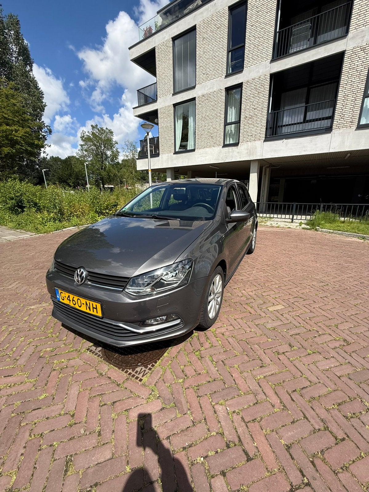 Volkswagen Polo 1.0 TSI 55KW 2014 Grijs, Auto's, Volkswagen, Voorwielaandrijving, Bedrijf, Handgeschakeld, 3 cilinders