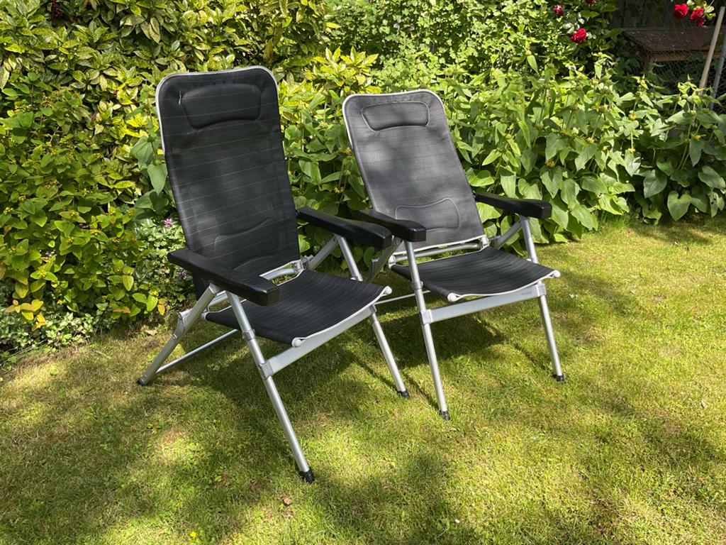 Westfield Outdoors Campingstoelen (2 stuks) zwart, Ophalen, Gebruikt, Campingstoel