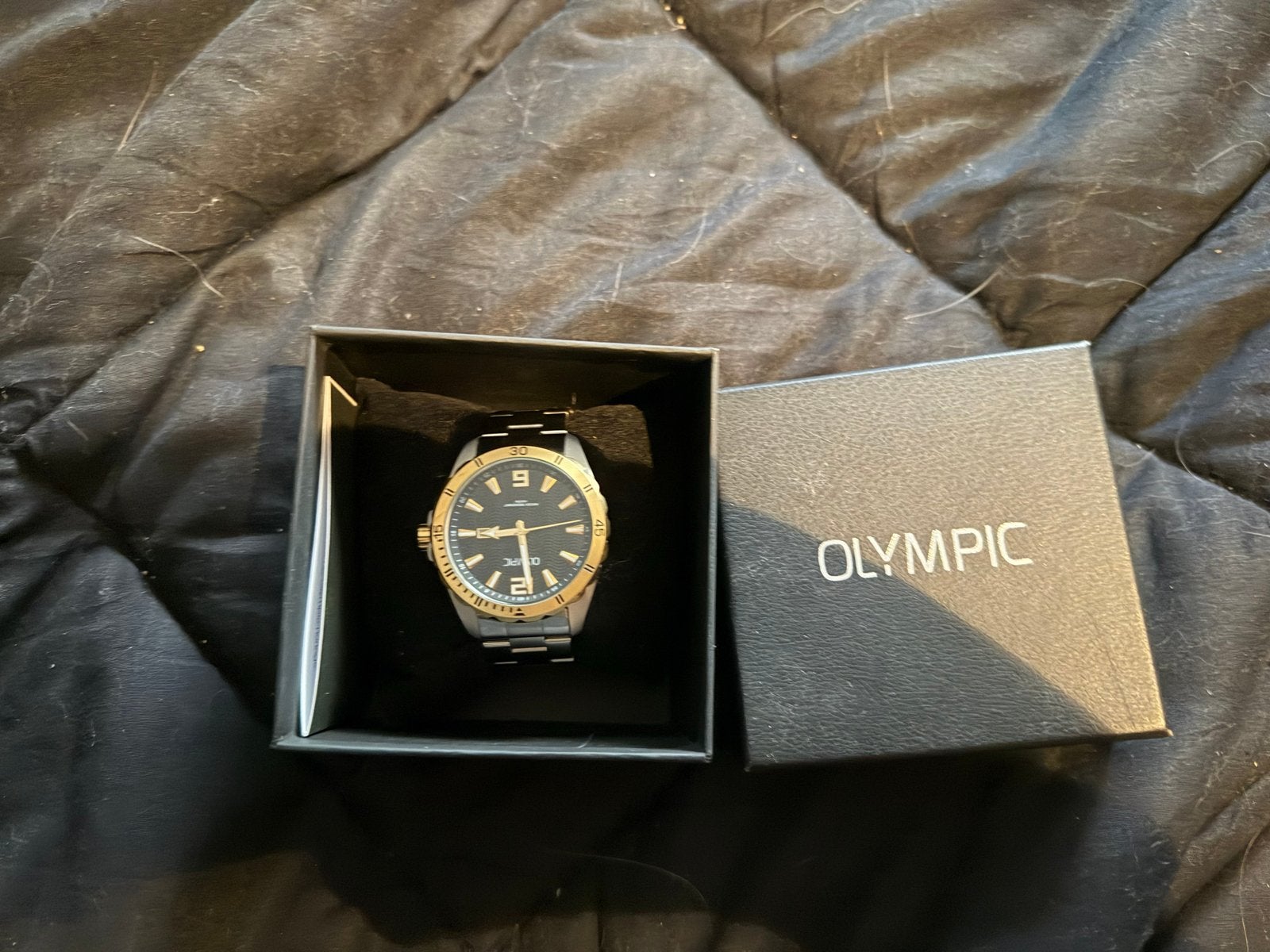 Olympic horloge - Zo goed als nieuw, Sieraden, Tassen en Uiterlijk, Overige merken, Staal, Polshorloge, Ophalen of Verzenden