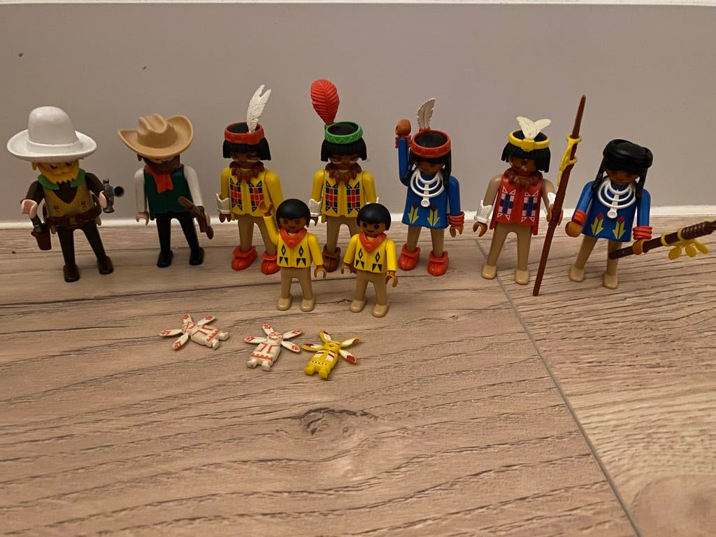 Playmobil Indianen en Cowboys, Ophalen of Verzenden, Gebruikt, Jongen of Meisje