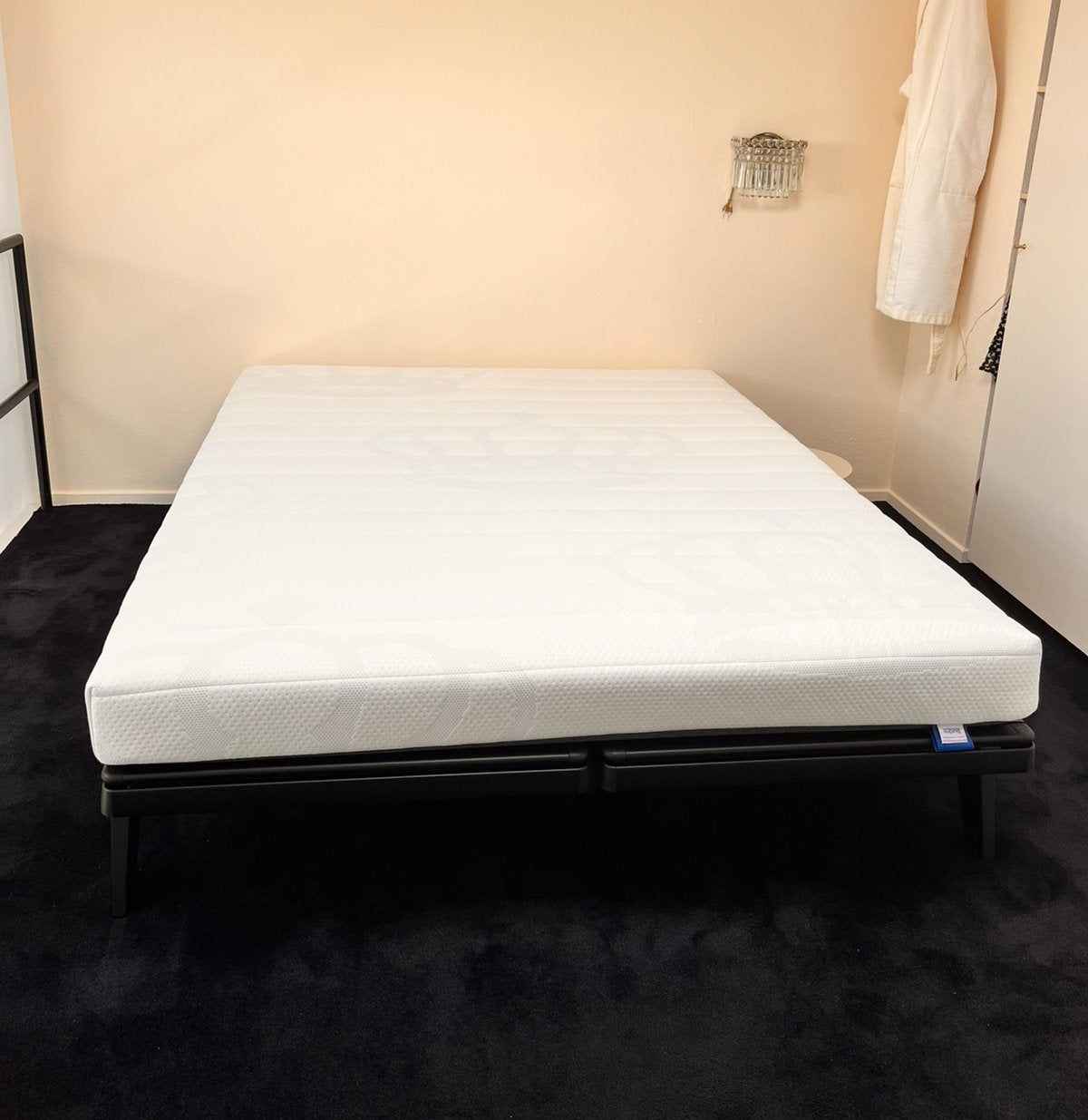 Auping matras Adagio firm met bed ikea, Ophalen, Gebruikt, Tweepersoons, Matras