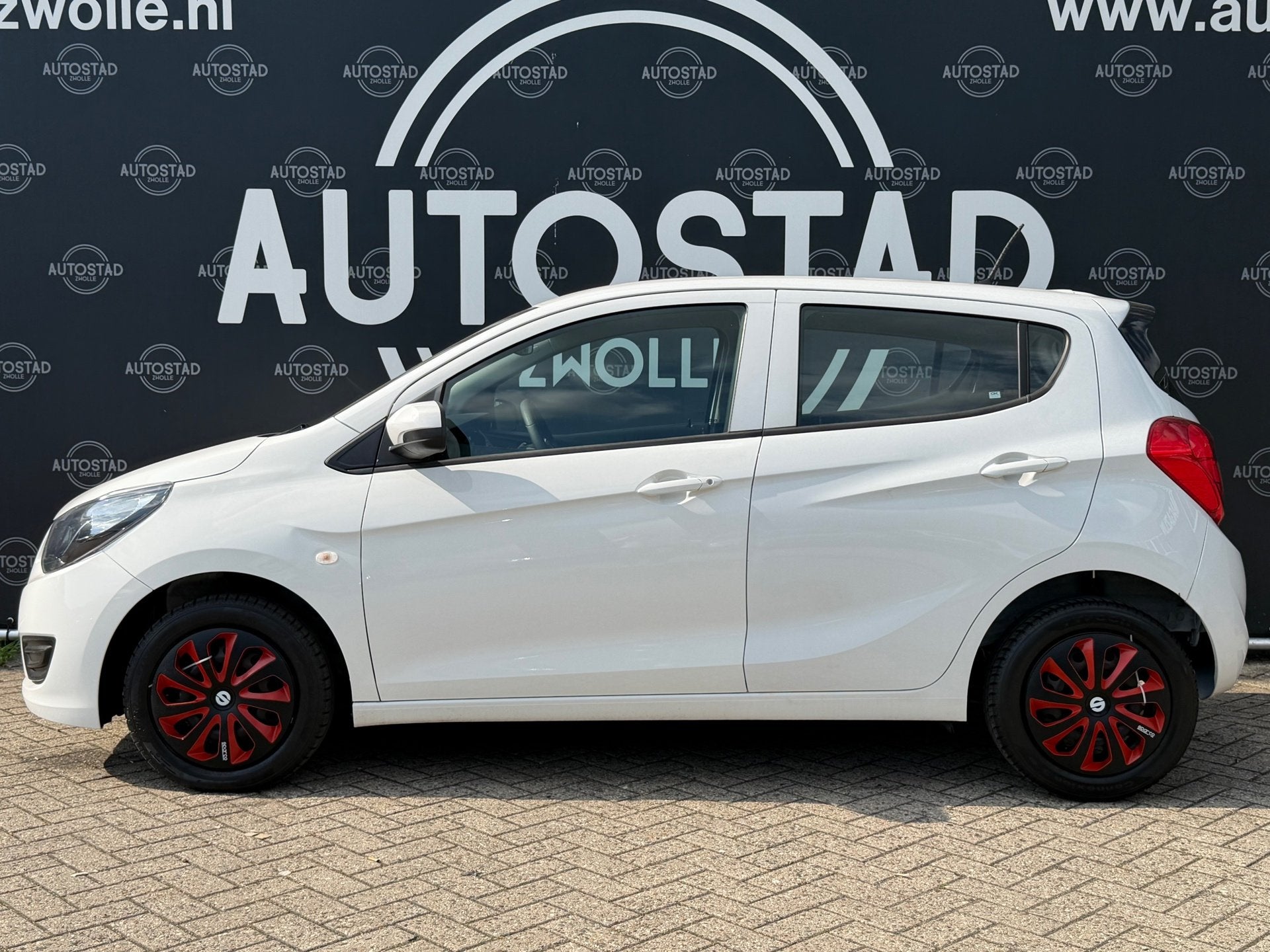 Opel KARL 1.0 ecoFLEX Edition NL-Auto / NAP / Airco / APK, Voorwielaandrijving, 839 kg, Stof, Wit