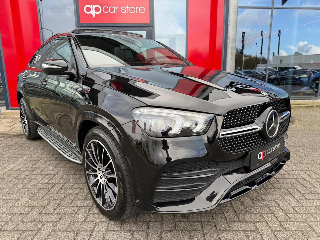 Mercedes-Benz GLE-klasse Coupé 350 e 4MATIC Panorama | 360, Gebruikt, 4 cilinders, 2525 kg, Zwart