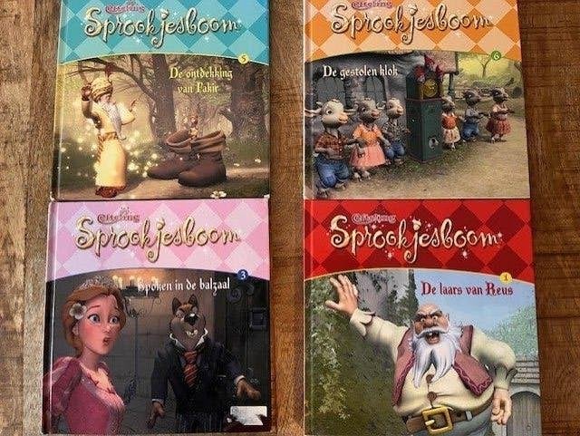 4 boeken van de Efteling voor maar € 6,00 samen, Ophalen of Verzenden, Zo goed als nieuw, Fictie algemeen