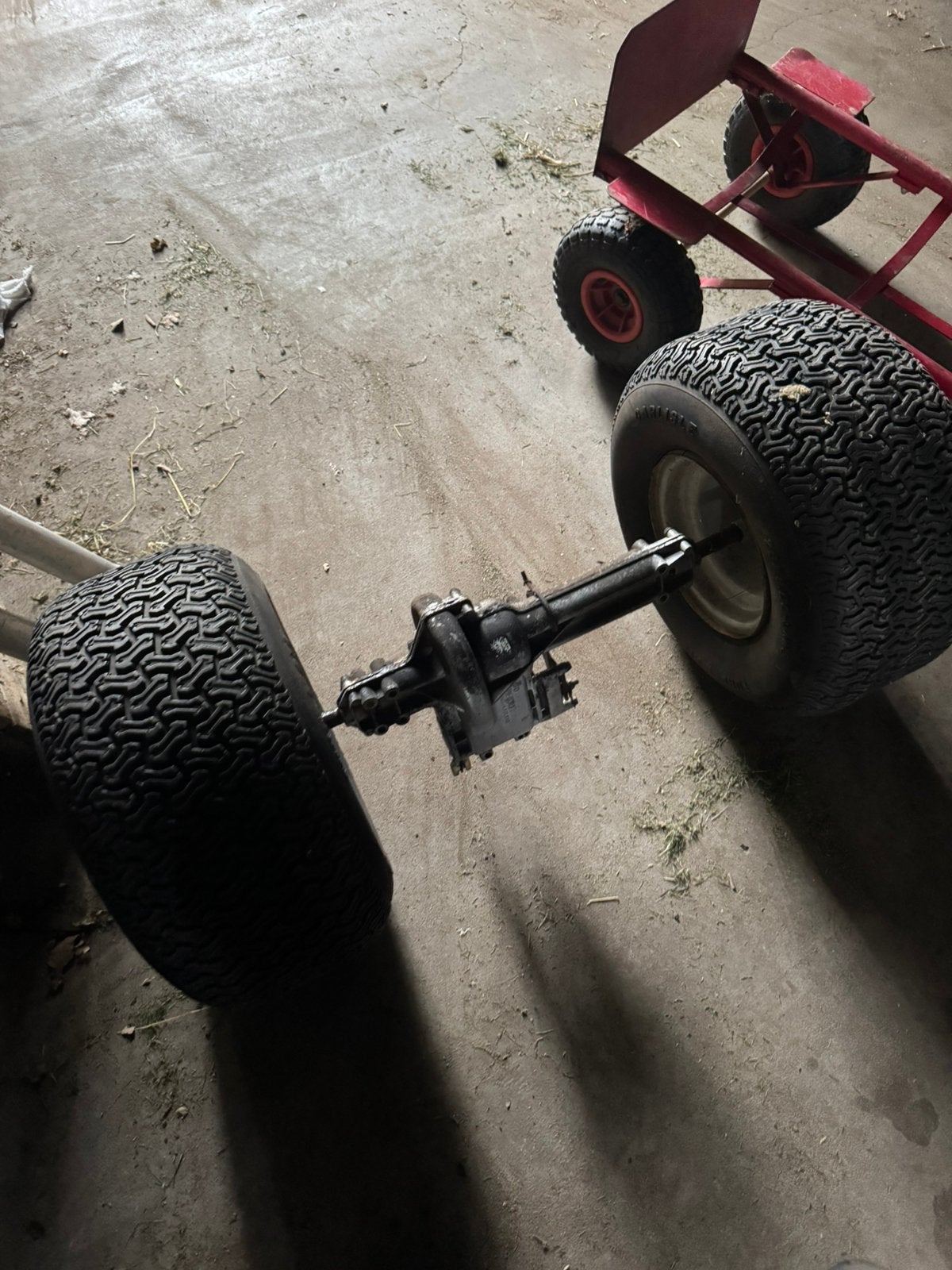 Mtd zitmaaier achteras