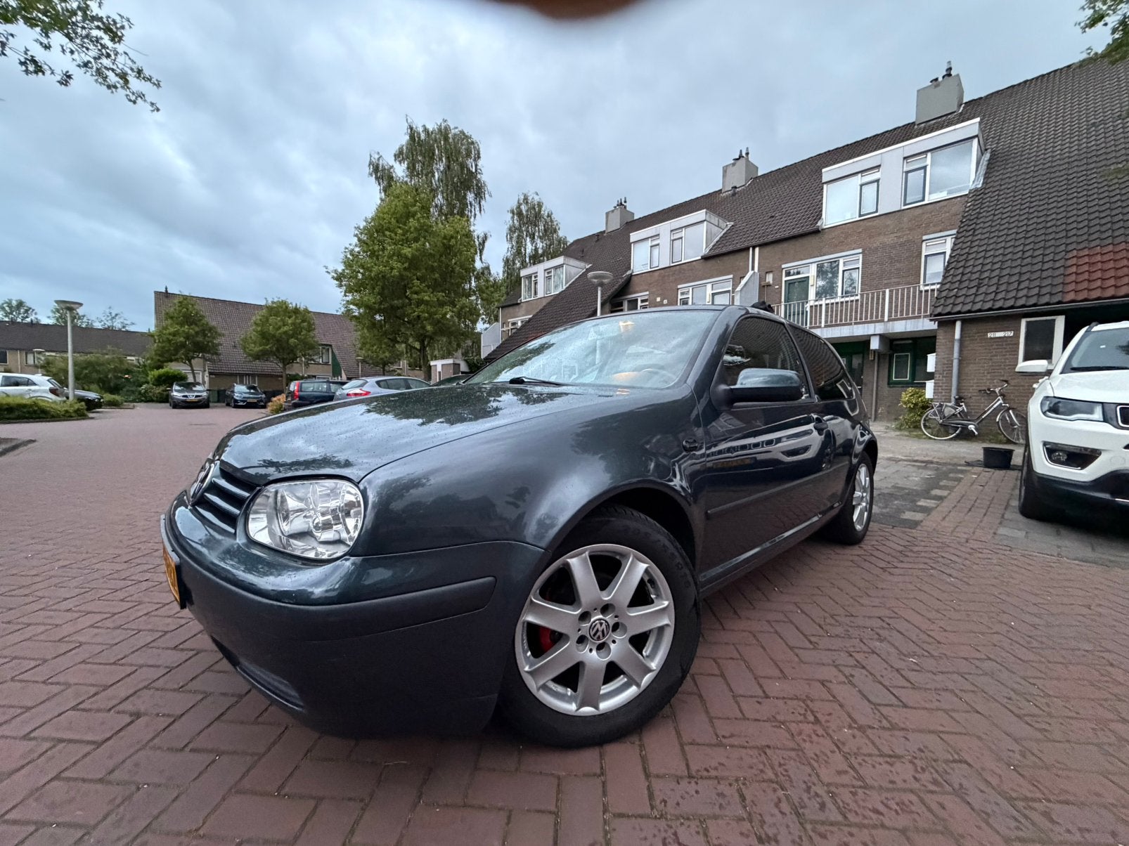 Volkswagen Golf 4 |Automaat|1.6 Benzine | 118.676 km NAP!, Auto's, Automaat, Blauw, Grijs, Hatchback
