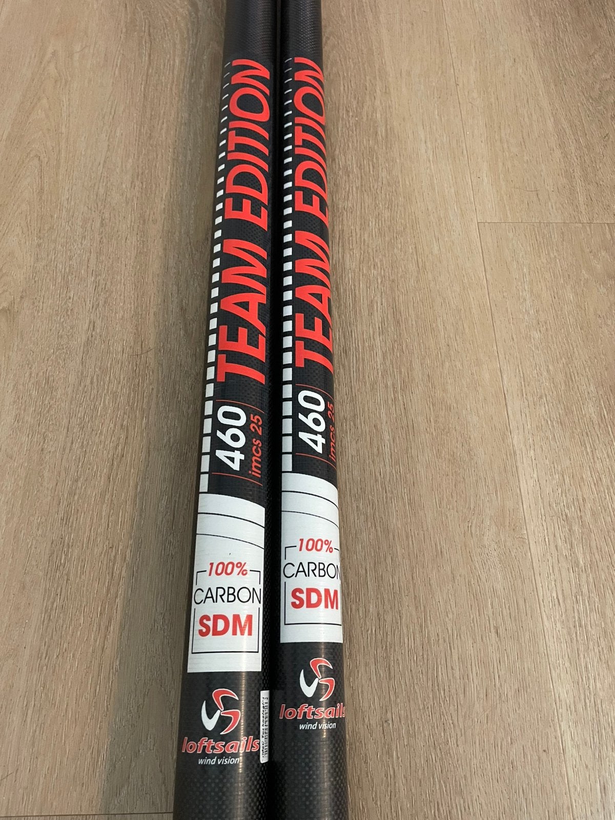 Loftsails team edition 460 sdm 100% carbon mast., Ophalen, Mast, Loftsails, Gebruikt