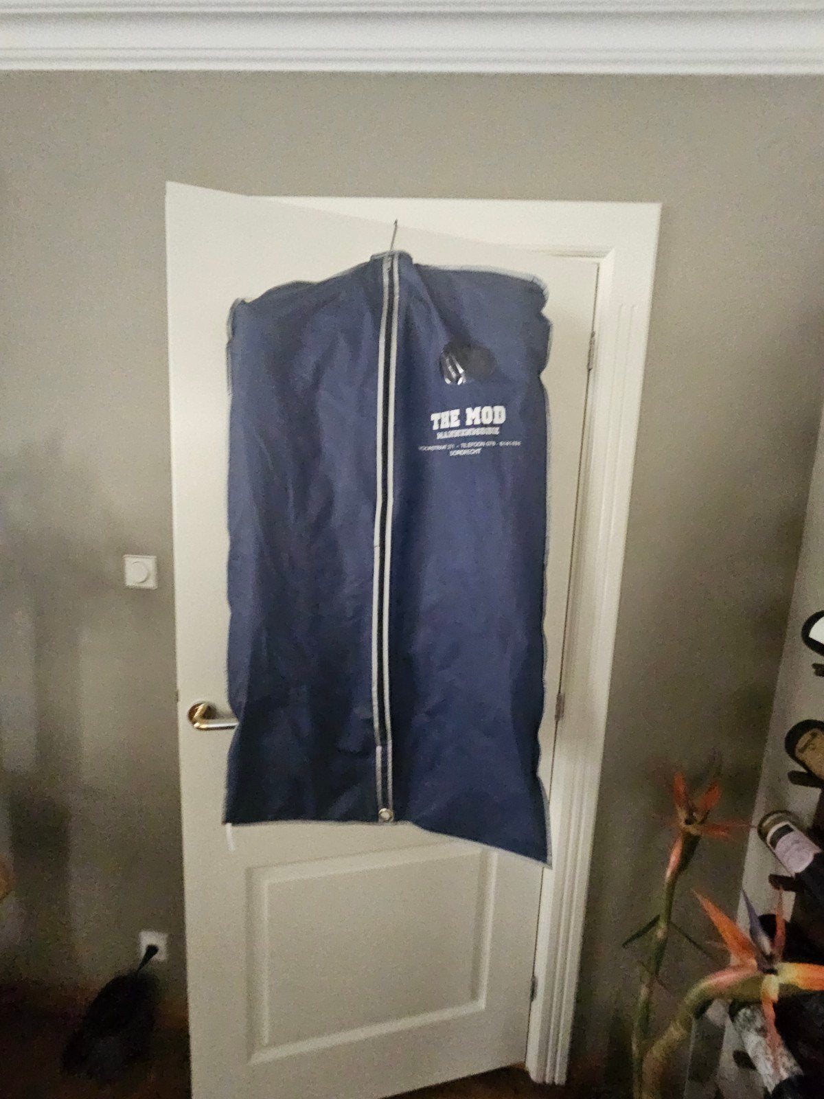 Trouwpak - Donkerblauw met gilet en plastron, Overige kleuren, Onbekend, Ophalen of Verzenden, Zo goed als nieuw