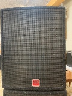 Dynacord geluidsboxen type A-152, Gebruikt, Overige typen, Ophalen, 150 watt of meer