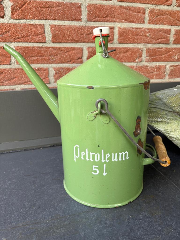 Petroleum kan, groen, Ophalen of Verzenden