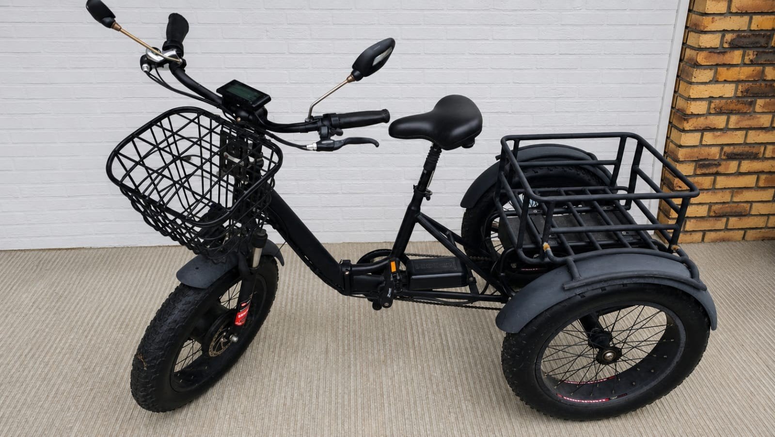 3 wheel E-bike! with Fat-tire, waterproof bag, charger., Ophalen, Nieuw