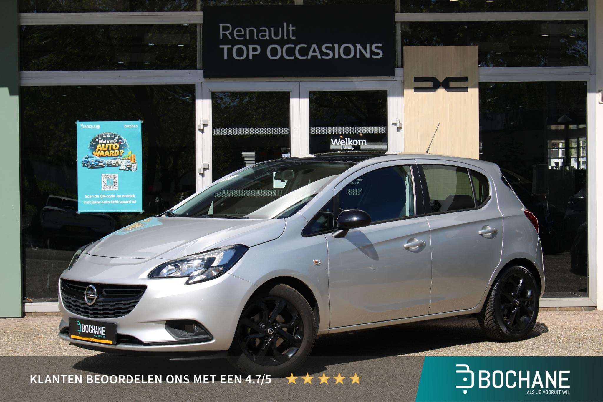 Opel Corsa 1.4 Online Edition | Automaat | Trekhaak | Climat, Gebruikt, 4 cilinders, Met garantie (alle), Automatische klimaatregeling