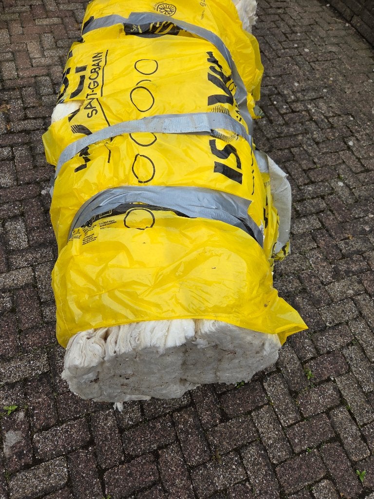 9m2 Glaswol 40mm Isover Sonepanel 1350x600mm, Ophalen, Dakisolatie, 4 tot 8 cm, 5 tot 10 m²