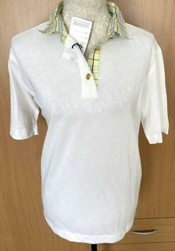 Burberry top/polo maat 42 NIEUW [V], Wit, Maat 42/44 (L), Nieuw, Ophalen of Verzenden