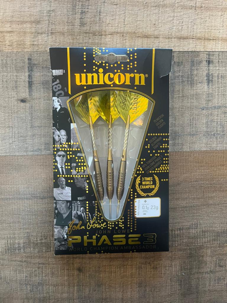 Unicorn John Lowe Phase 3 23G, Ophalen of Verzenden, Zo goed als nieuw, Pijlen