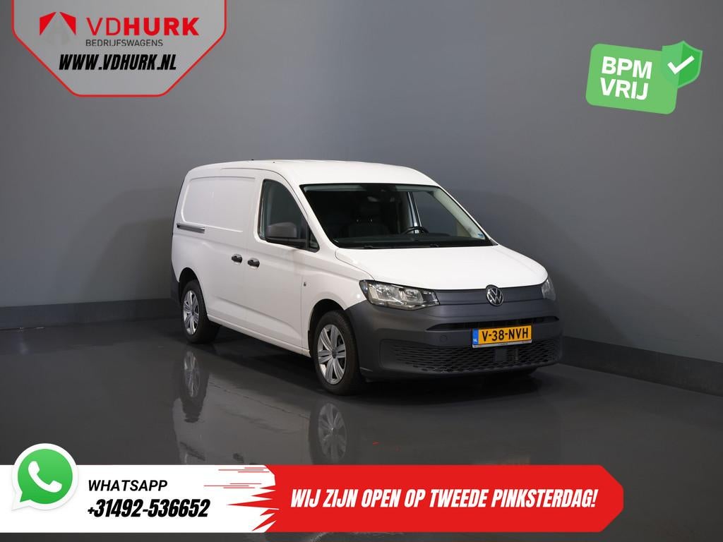 Volkswagen Caddy Cargo Maxi 2.0 TDI 125 pk DSG Aut. Standkac, Stof, Gebruikt, Euro 6, 4 cilinders