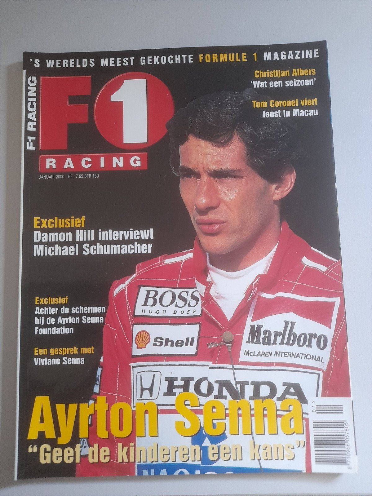 T.E.A.B F1 Racing Ayrton Senna, Verzamelen, Automerken, Motoren en Formule 1, Ophalen of Verzenden, Formule 1