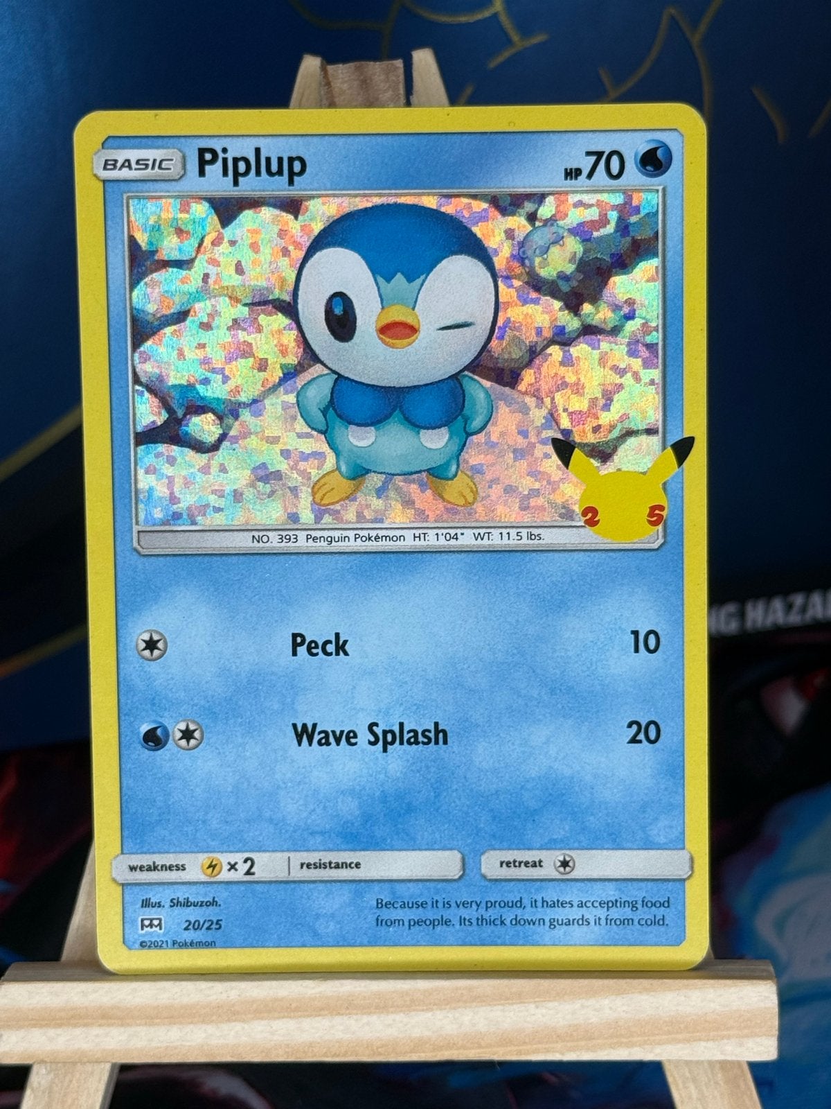 Piplup [Holo] #20 | Pokemon McDonalds 2021, Verzenden, Zo goed als nieuw, Losse kaart, Foil