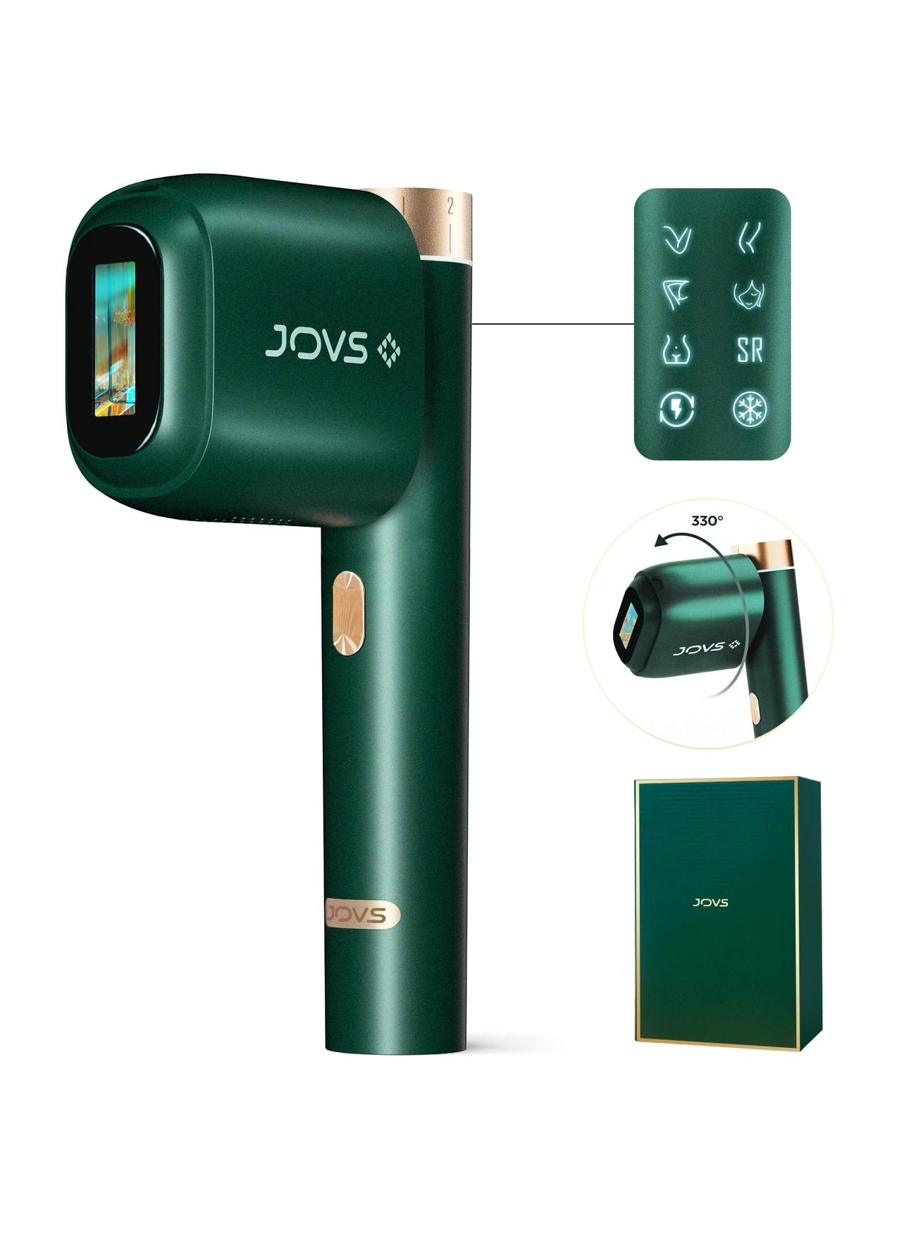 JOVS Venus Pro II IPL Ontharingsapparaat - Nieuw, Ophalen of Verzenden, Nieuw, Scheren en Epileren