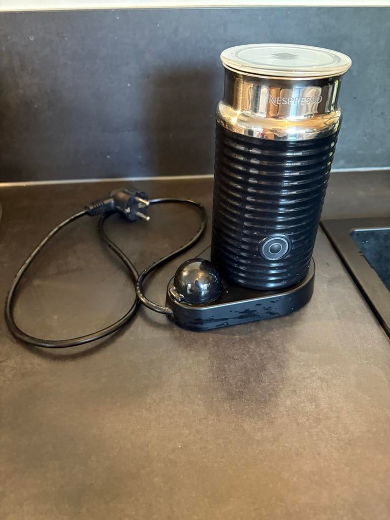 Nespresso Aeroccino 3 Melkopschuimer - Zwart, Ophalen, Overige modellen, Overige typen, Zo goed als nieuw