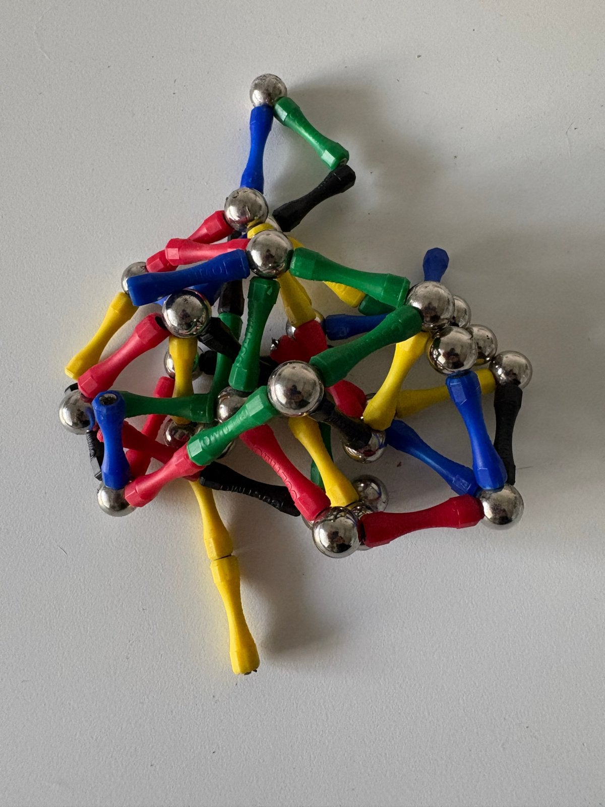 Magnetisch Bouwspeelgoed - Kleurrijke Constructie Set, Ophalen of Verzenden, Gebruikt, Bouwen