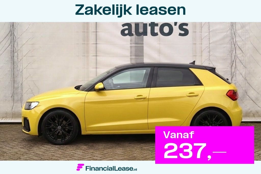 Audi A1 Sportback 25 TFSI Automaat Pro Line -LED-NAVI-ECC-DI, Dealer onderhouden, Euro 6, 95 pk, Bedrijf