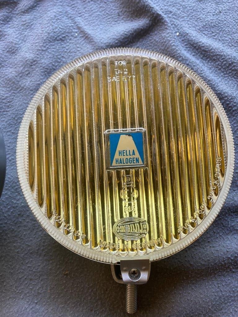 Oldtimer 2 Hella mistlampen type 160, Ophalen of Verzenden, Gebruikt