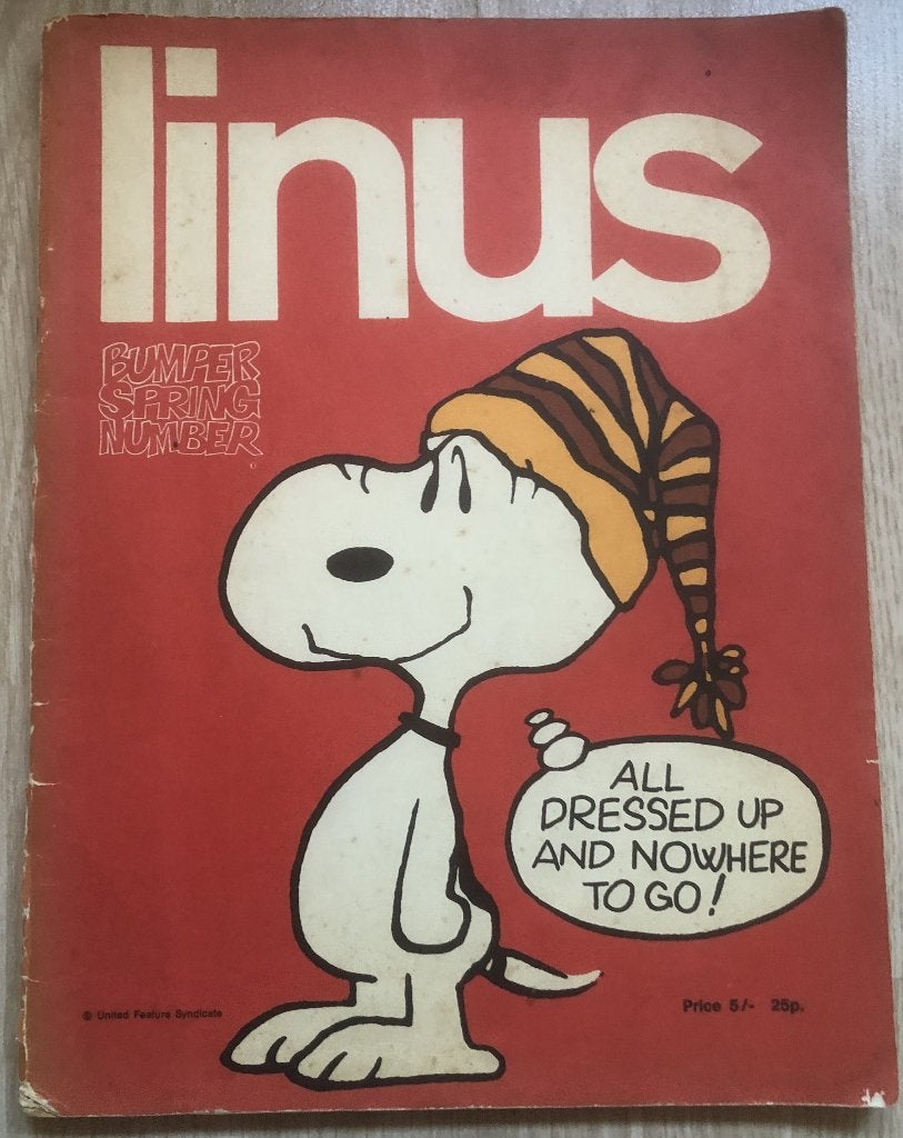 SNOOPY - LINUS - BUMPER SPRING NUMBER - STRIP - 1970, Eén stripboek, Ophalen of Verzenden, Zo goed als nieuw