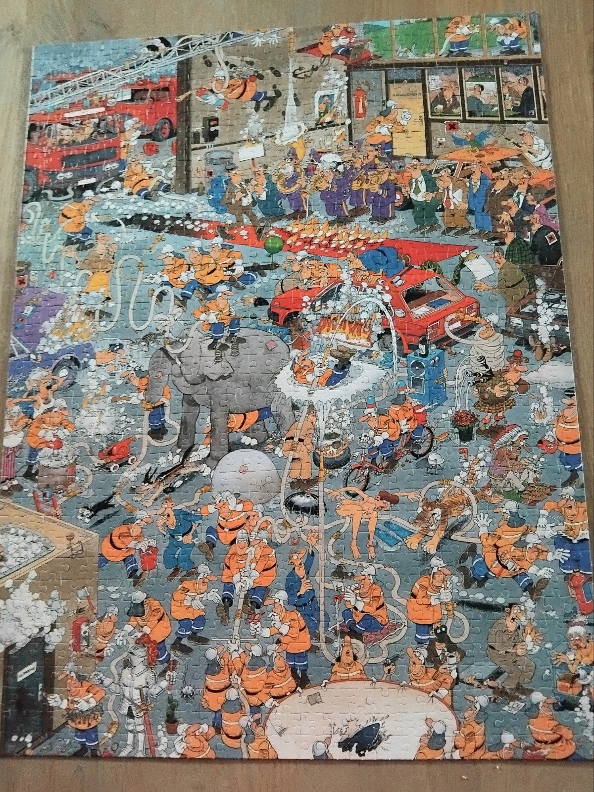 Jan van Haasteren legpuzzel 950 stukjes, Hobby en Vrije tijd, Denksport en Puzzels, Ophalen of Verzenden, 500 t/m 1500 stukjes