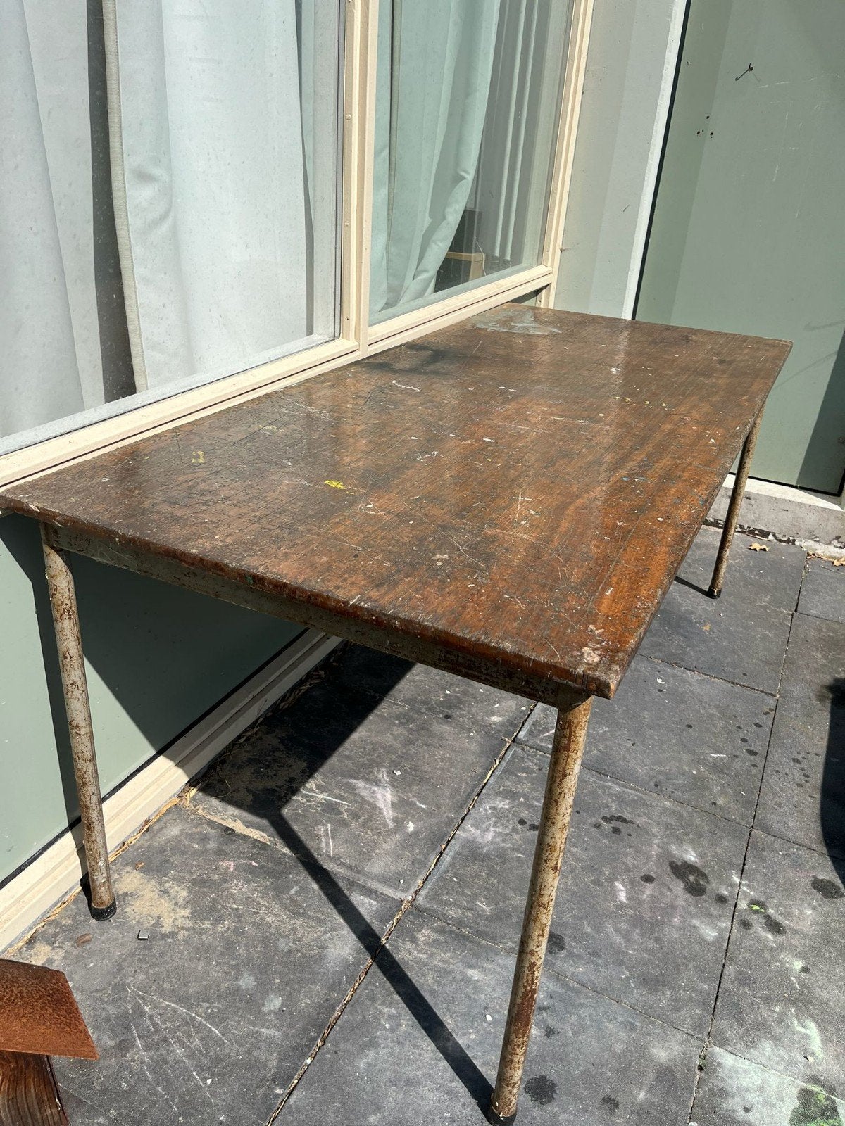 Oersterke handvaardigheidstafel - 178x80x75cm, Ophalen