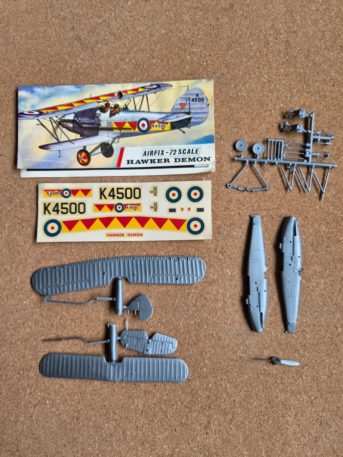 Airfix Hawker Demon 1:72. zonder verpakking, Hobby en Vrije tijd, Overige merken, 1:72 tot 1:144, Airfix, Ophalen of Verzenden