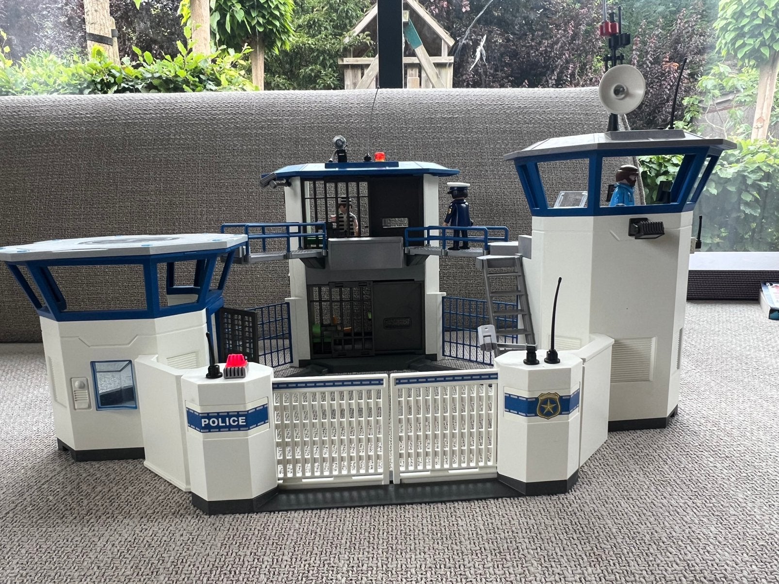 Playmobil Politiebureau met Gevangenis en Uitkijktoren, Ophalen of Verzenden, Gebruikt, Jongen of Meisje