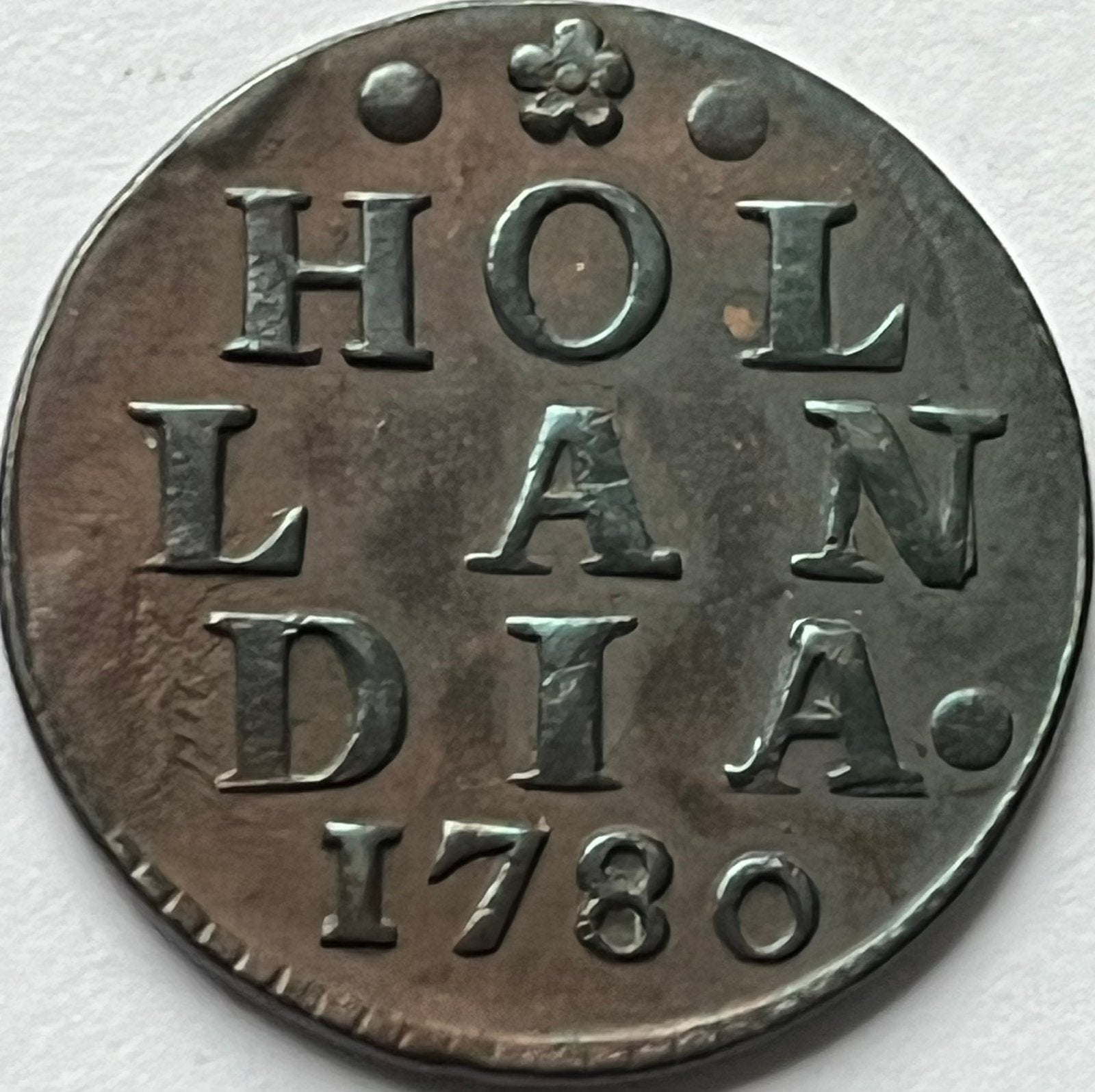 Holland nette duit 1780, Ophalen of Verzenden, Vóór koninkrijk, Overige waardes, Losse munt
