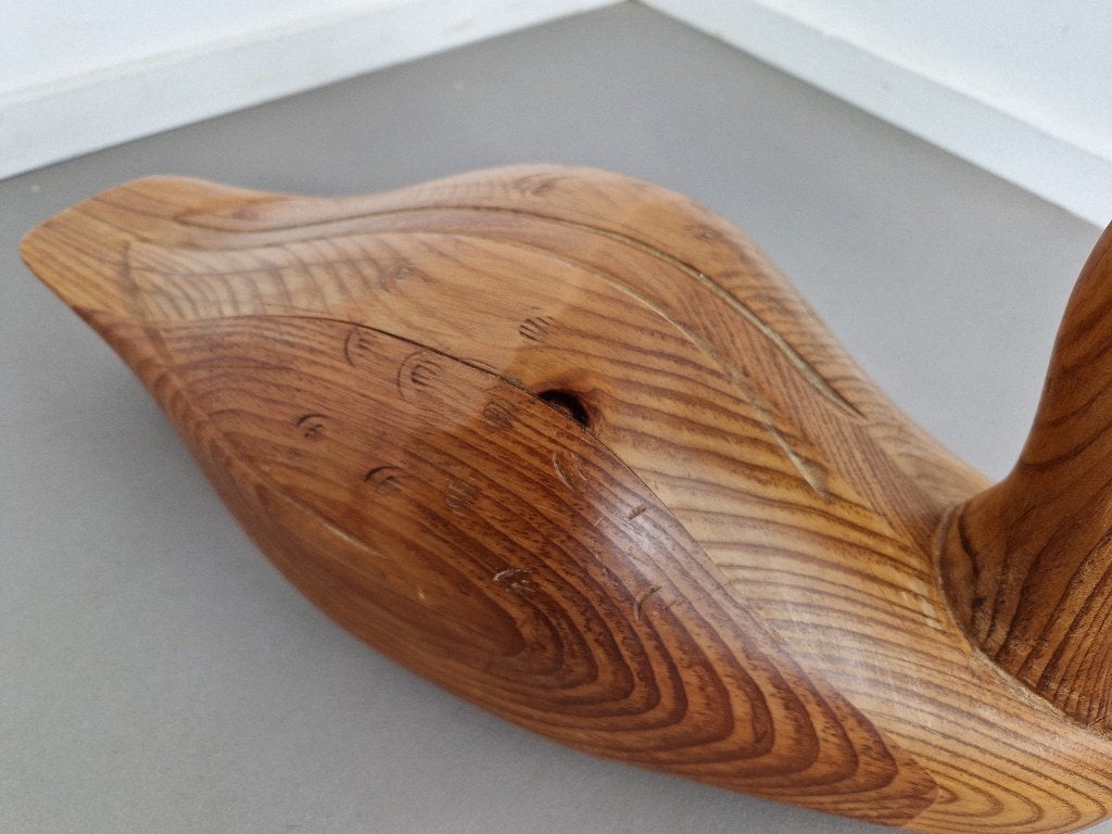 Gesneden gans van grenenhout | Canada | 1993, Ophalen of Verzenden, Gebruikt, Dier