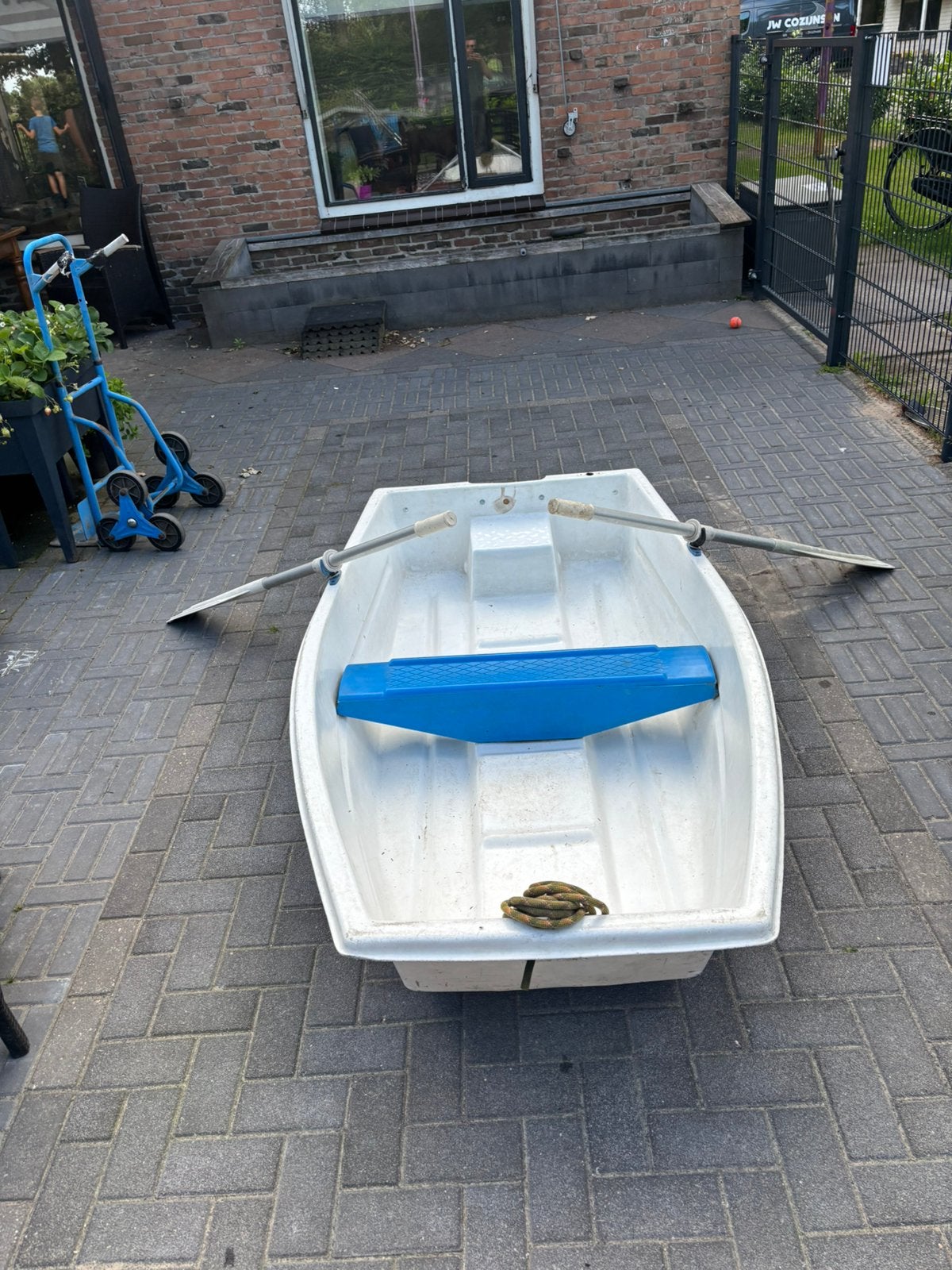 Roeibootje lichtgewicht, Ophalen of Verzenden, Zo goed als nieuw, Zeilboot of Motorboot
