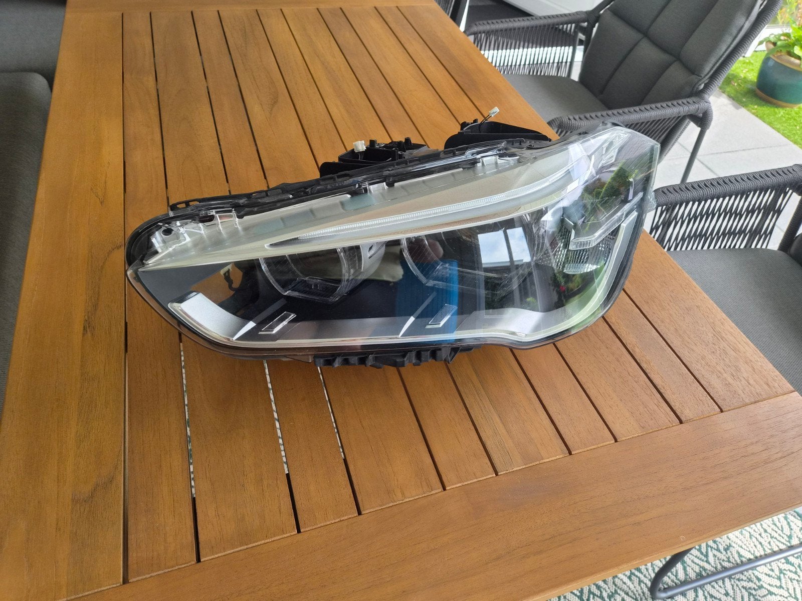 BMW X1 F48 linker koplamp - Origineel, lichte schade, Ophalen of Verzenden, Gebruikt, BMW