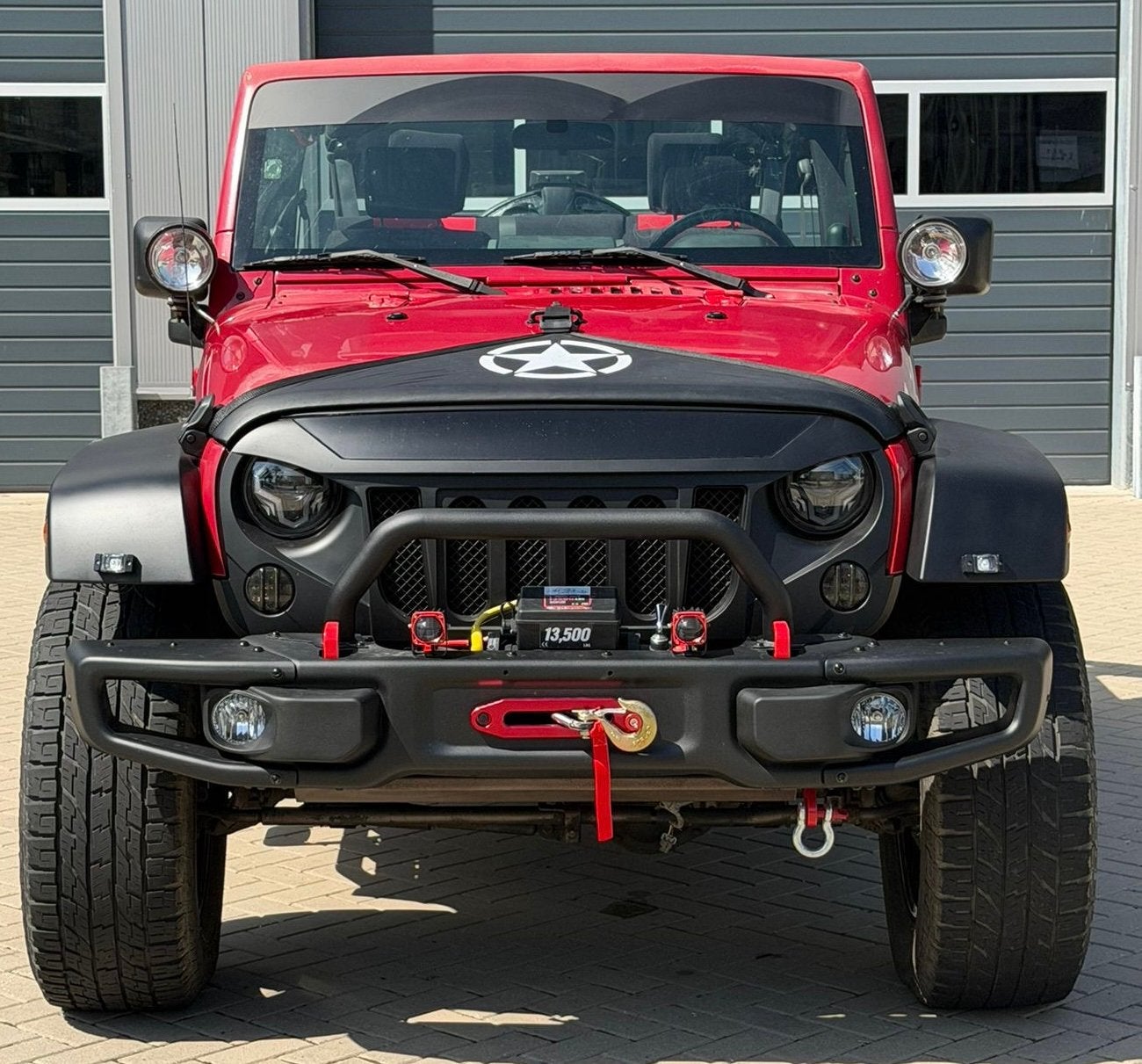 ‼️JEEP WRANGLER JK 3.8 V6 RUBICON HARD/SOFTTOP YOUNGTIMER‼️, Auto's, Automaat, Stof, Zwart, Bedrijf