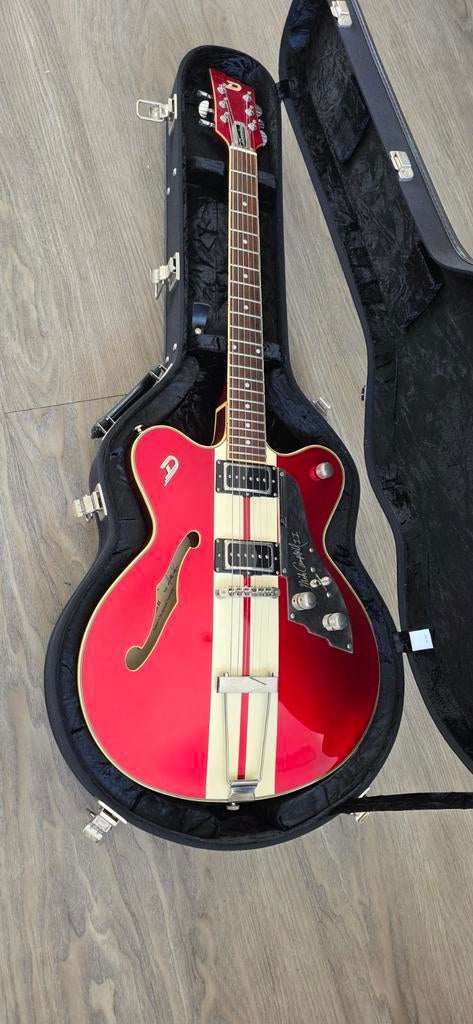 Duesenberg Mike Campbell II Signature Gitaar, Ophalen of Verzenden, Zo goed als nieuw, Semi-solid body, Overige merken