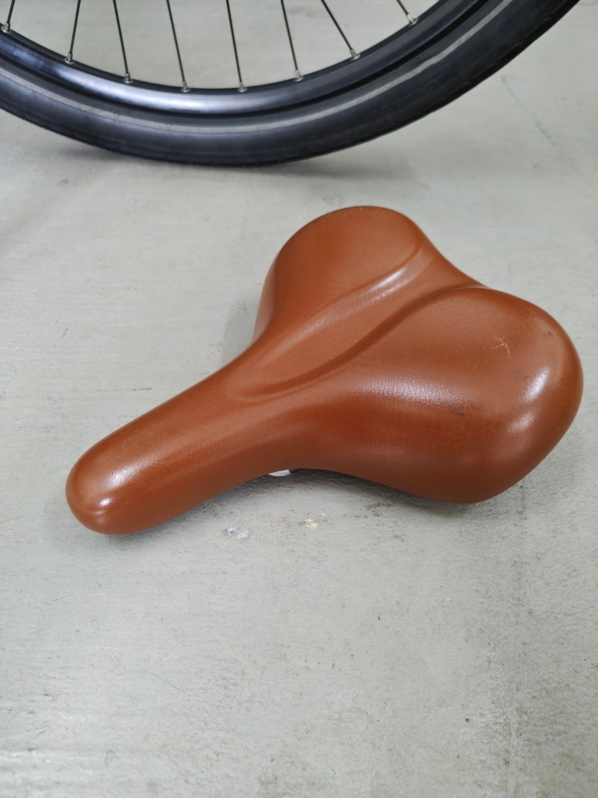 Selle Royal fietszadel met railsbevestiging, Gebruikt, Elektrische fiets, Kunststof, Ophalen of Verzenden
