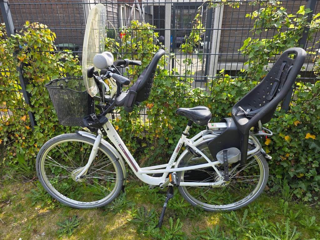 Batavus Mambo moederfiets maat 48, Ophalen, 2 zitjes, Gebruikt, 47 tot 50 cm