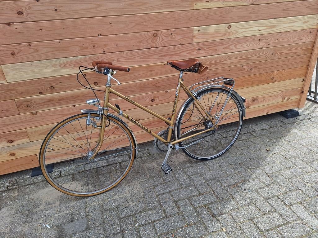 Gazelle  tour de france, Fietsen en Brommers, Fietsen | Racefietsen, Minder dan 10 versnellingen, Gebruikt, Staal, Ophalen of Verzenden
