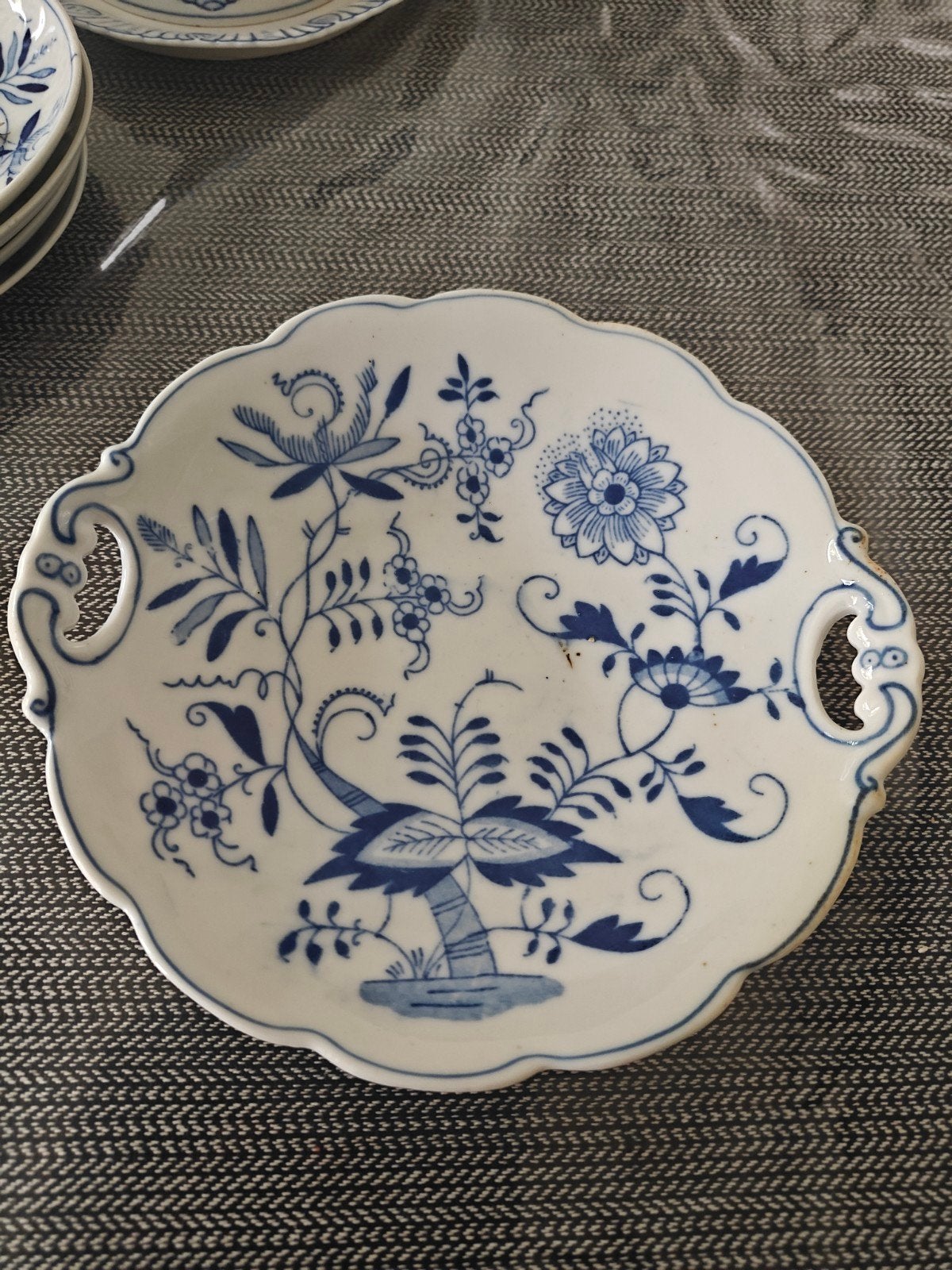 Lois Regout Flo Blauw servies - diverse onderdelen, Antiek en Kunst, Ophalen of Verzenden